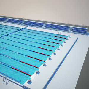 swimming pool 3d max