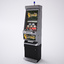casino slot machines collections 3d model
