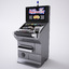 casino slot machines collections 3d model