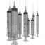 syringes needle 3d max