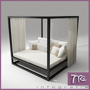 3d daybed exterior designs