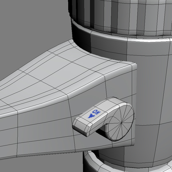 digital burette 3d max