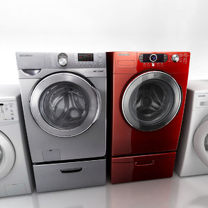 washing machines 3ds