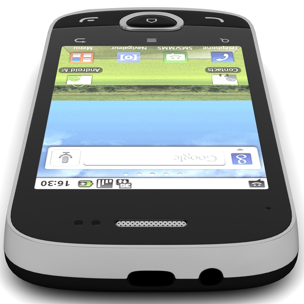 3dsmax zte racer ii smartphone