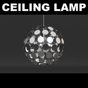 ceiling lamp 3d max