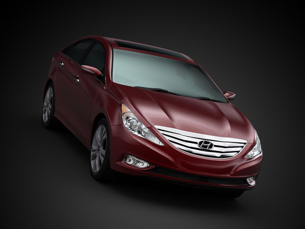 Hyundai sonata 3d model