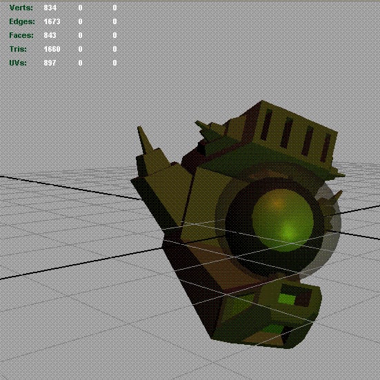 modelo 3d sparkbot verde - TurboSquid 651245