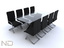 table meeting 3d model