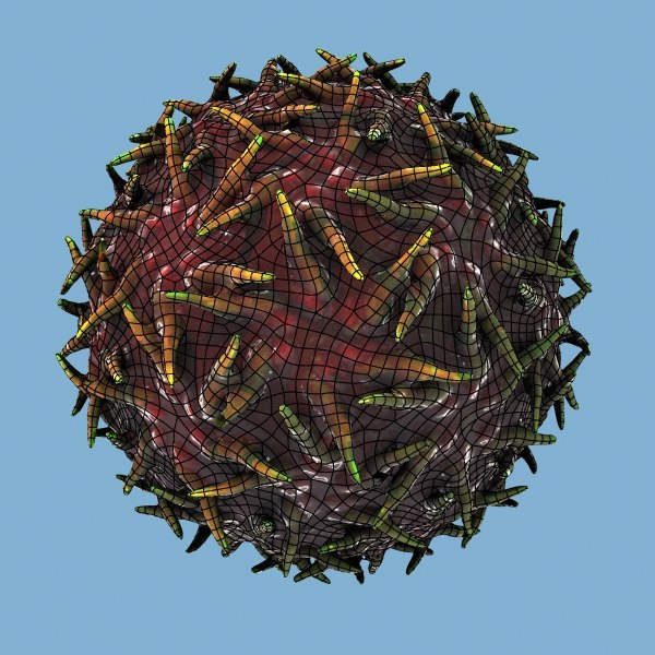 3dsmax Adeno-associated Virus