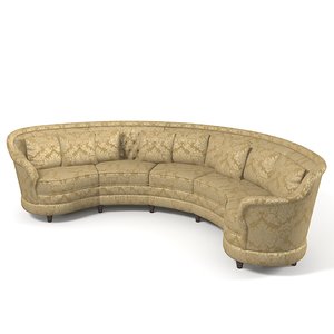 classic sofa pigoli 3ds