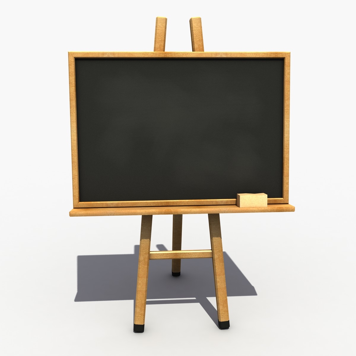 3d blackboard modeled