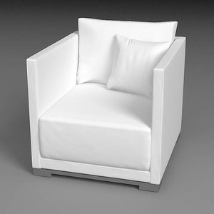 flow sofa 3d model