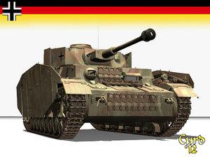 panzer iv h tank lwo