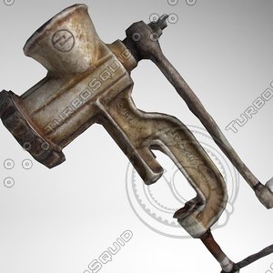 3d model hand grinder