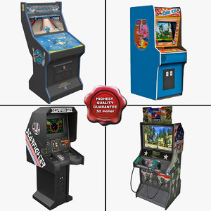 3d arcade games model
