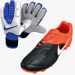 maya nike soccer shoes gloves