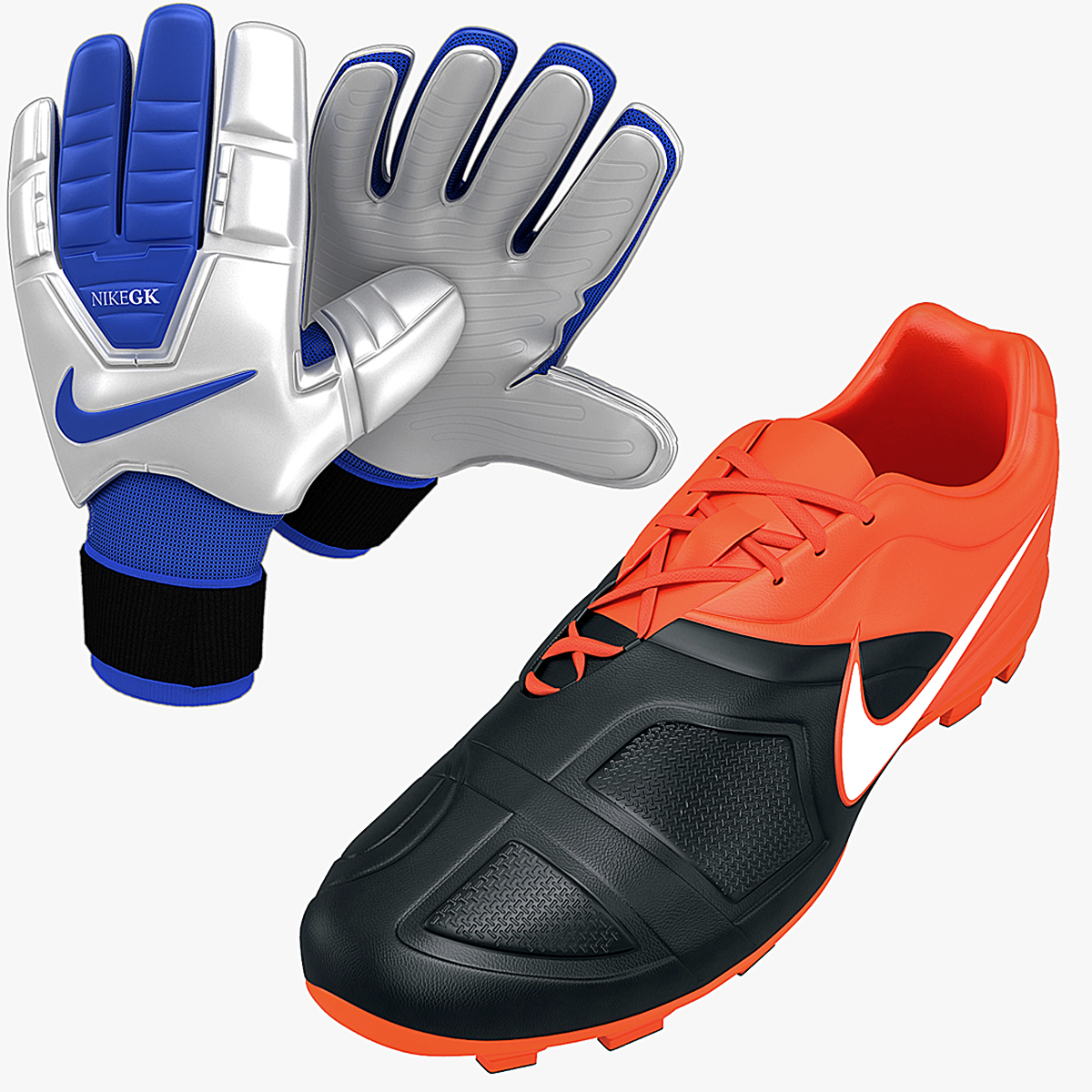 nike gloves shoes