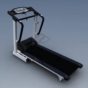 3d model treadmill exercise