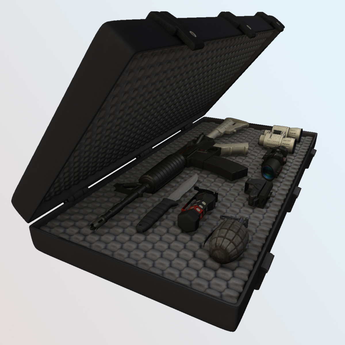 3d model seal team kit