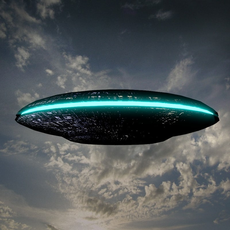 free 3d blender ufo model ufo obj