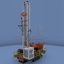 drilling machine rigged lw