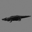 3d alligator gator model