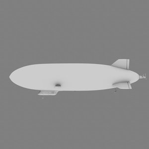 3d zeppelin rigid airship