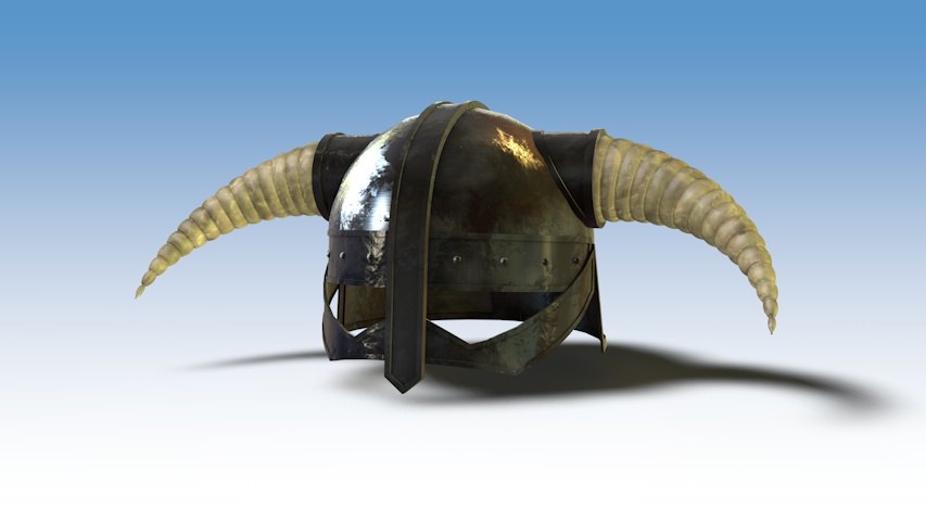 Dragonborn Helmet 3d Model