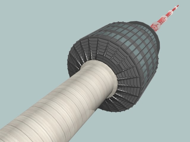 n seoul tower namsan 3d 3ds