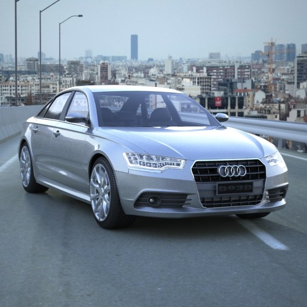 3d Audi A6 Model