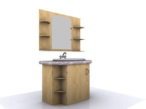 free bath accessories sanitary 3d model