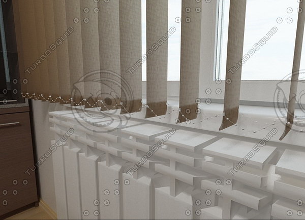 curtains in office