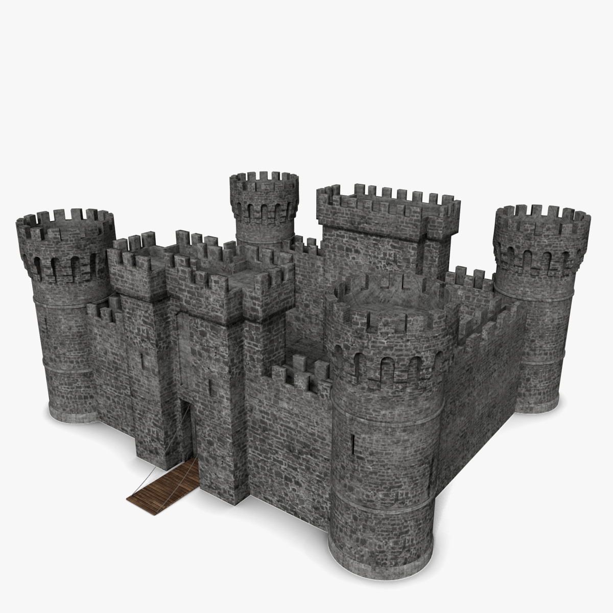 castle free model 3d blender castle model 3d medieval