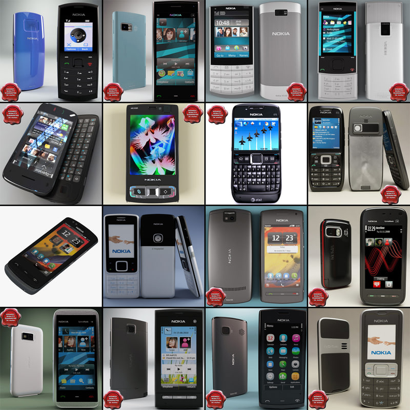 3dsmax nokia phones v11