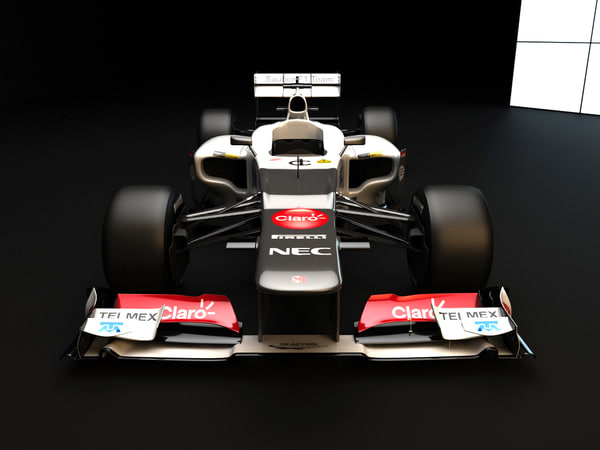 3d sauber f1 c31 model