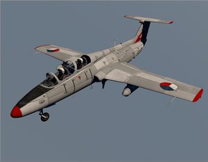 aero l-29 czech air force c4d
