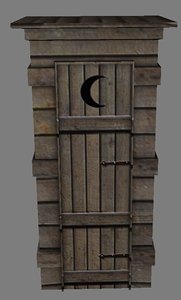 3d ready outhouse