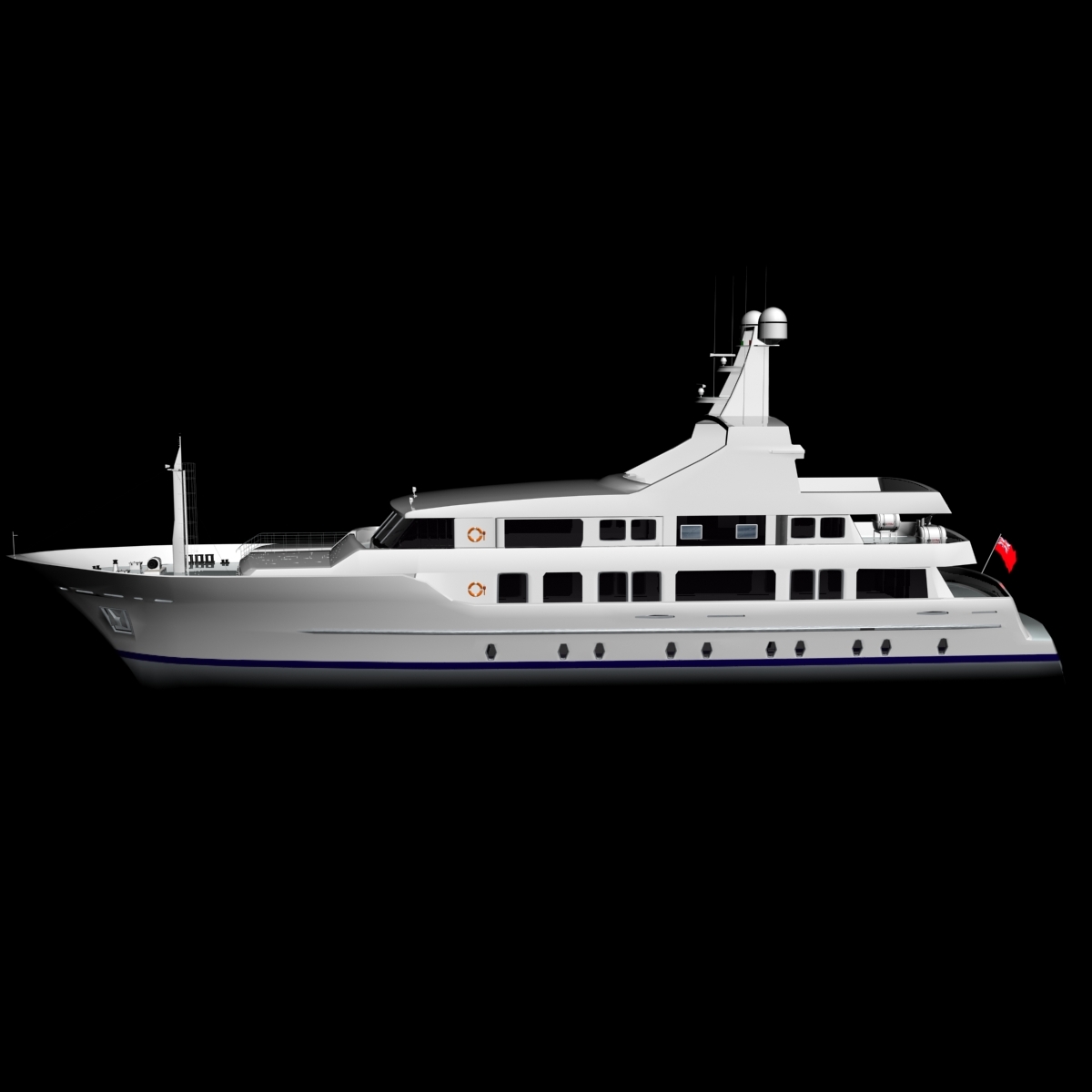 medium yacht model