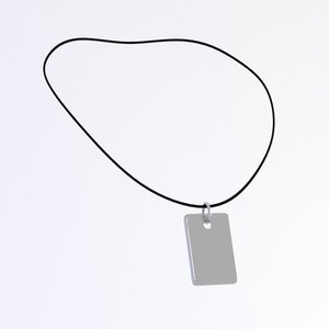 necklace 3d 3ds