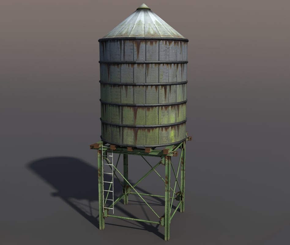 water tank 3d model