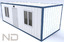 3d 3ds house shipping container
