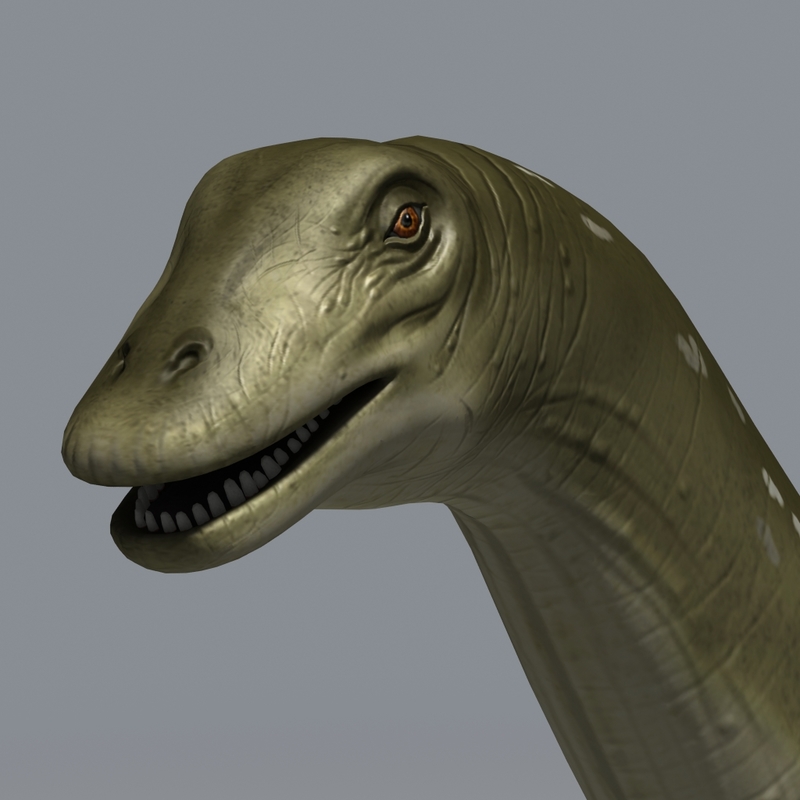 3d apatosaurus brontosaurus