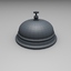 3d model of desk bell