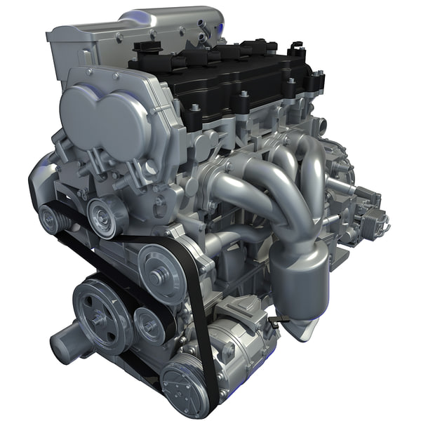 nissan altima hybrid engine 3d 3ds