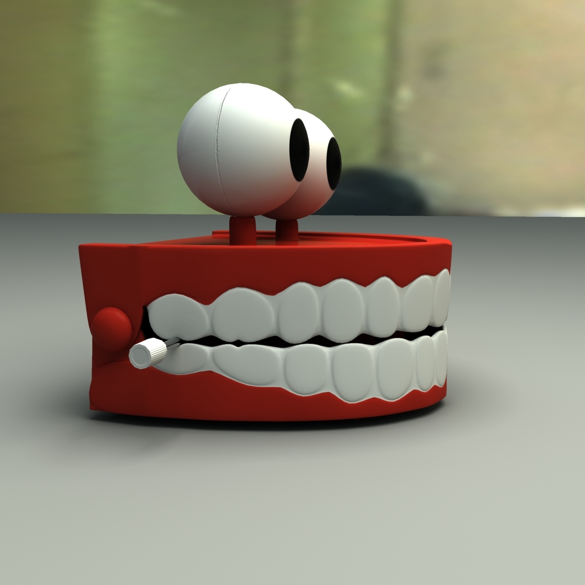 soft toy with teeth