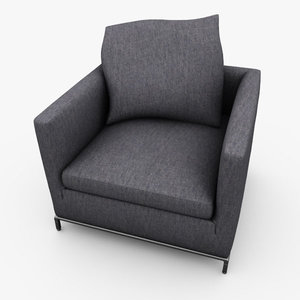 3d max hires modern chair