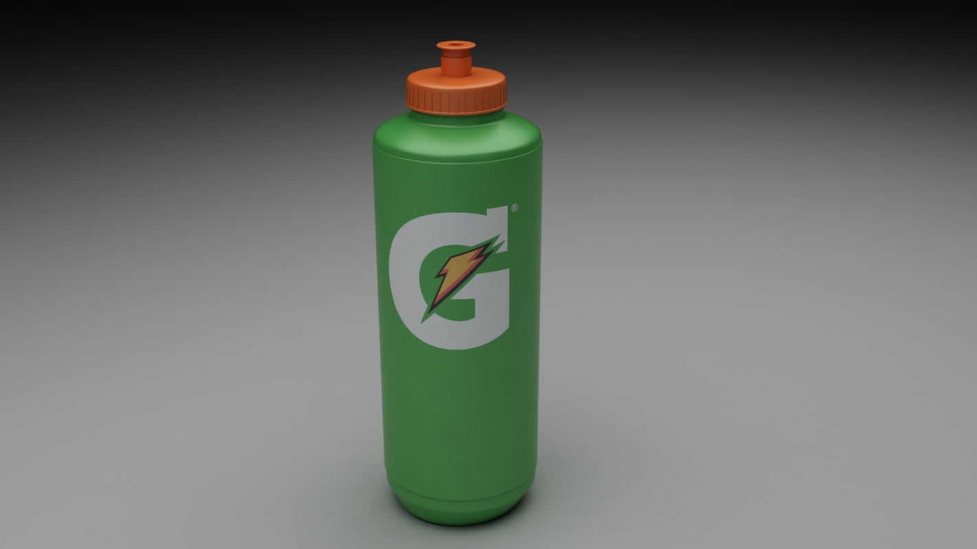 gatorade bottle 3d model