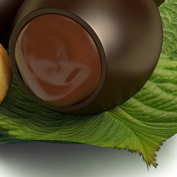 3d model chocolate eggs