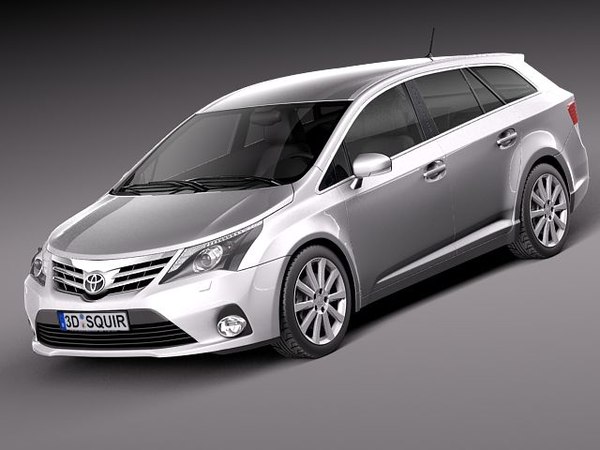 Toyota Avensis Wagon Estate 3d 3ds