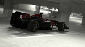 virgin f1 racing 3d obj